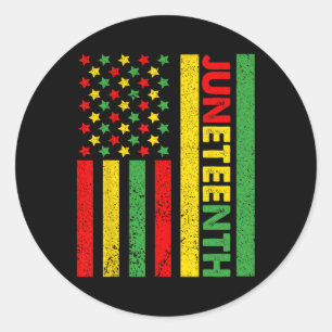 Adesivo Bandeira Afro-Americana Décima Junta Camisas Mulhe