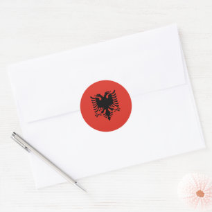 Adesivo Bandeira albanesa