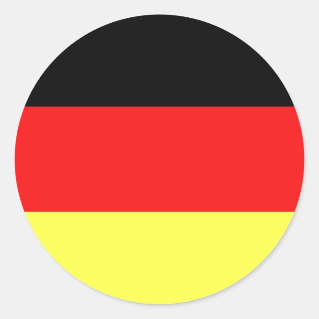 Adesivo Bandeira alemã (Frente)