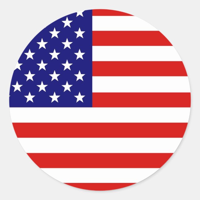 Adesivo Bandeira Americana (Frente)