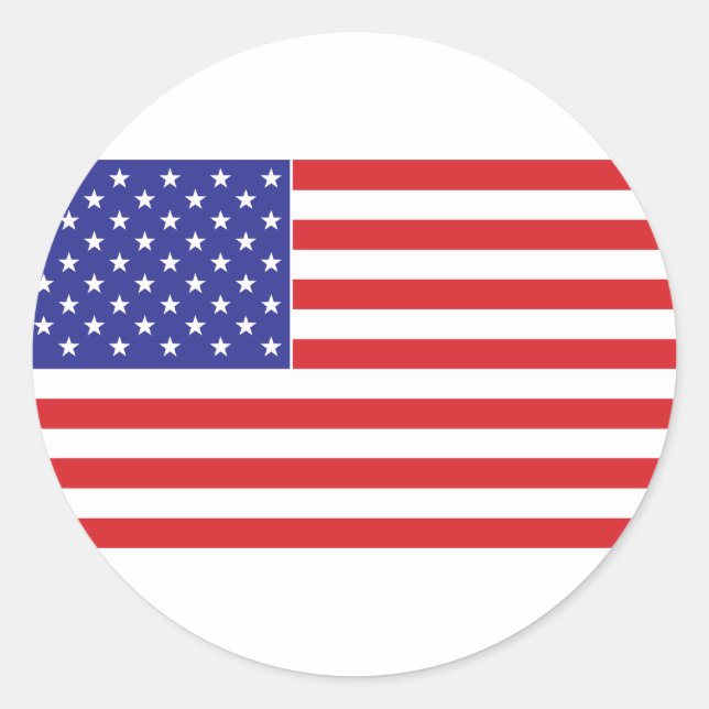 Adesivo Bandeira Americana (Frente)
