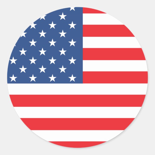 Adesivo Bandeira Americana (Frente)
