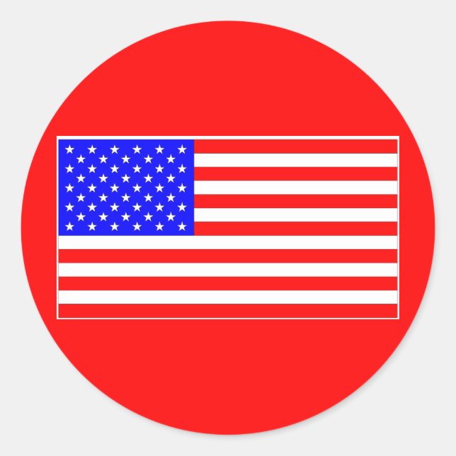 ADESIVO BANDEIRA AMERICANA (Frente)