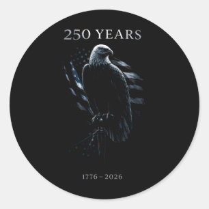 Adesivo Bandeira Americana 250 Anos 250º Aniversário EUA 4