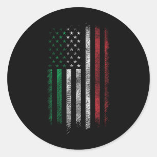 Adesivo Bandeira Americana 4 De Julho Patriótico Italiano 