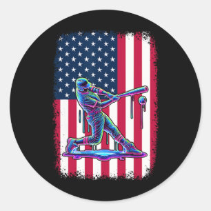 Adesivo Bandeira Americana Bysebyll Jogador Byt Patriótico