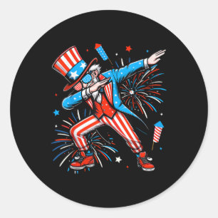 Adesivo Bandeira Americana do Dia da Independência do Tio