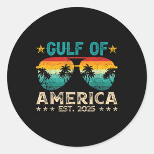 Adesivo Bandeira Americana G.2025 Do Golfo De Eua