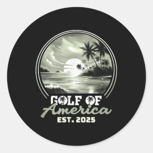 Adesivo Bandeira Americana G.2025 Do Golfo De Eua