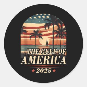 Adesivo Bandeira Americana G.2025 Do Golfo De Eua