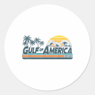 Adesivo Bandeira Americana G.2025 Do Golfo De Eua