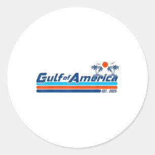 Adesivo Bandeira Americana G.2025 Do Golfo De Eua