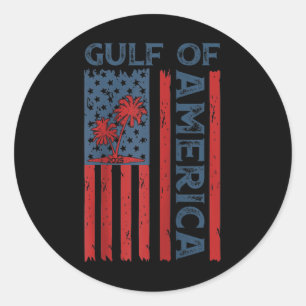 Adesivo Bandeira Americana G.2025 Do Golfo De Eua