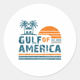 Adesivo Bandeira Americana G.2025 Do Golfo De Eua