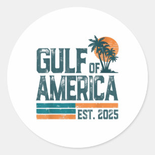 Adesivo Bandeira Americana G.2025 Do Golfo De Eua