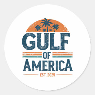 Adesivo Bandeira Americana G.2025 Do Golfo De Eua