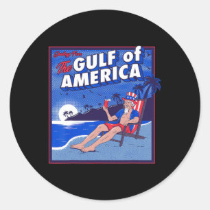 Adesivo Bandeira Americana G.2025 Do Golfo De Eua