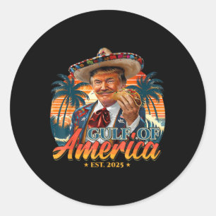 Adesivo Bandeira Americana G.2025 Do Golfo De Eua