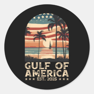 Adesivo Bandeira Americana G.2025 Do Golfo De Eua