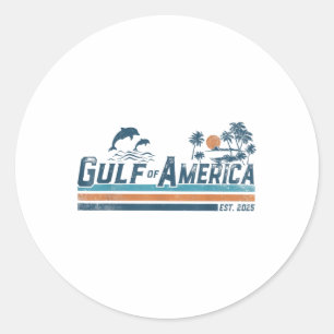 Adesivo Bandeira Americana G.2025 Do Golfo De Eua