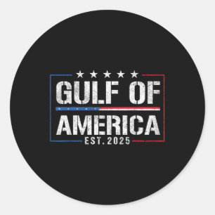 Adesivo Bandeira Americana G.2025 Do Golfo De Eua