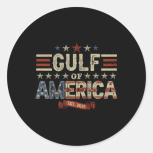 Adesivo Bandeira Americana G.2025 Do Golfo De Eua