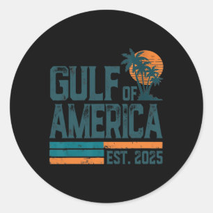 Adesivo Bandeira Americana G.2025 Do Golfo De Eua