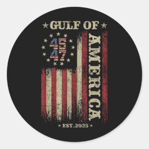 Adesivo Bandeira Americana G.2025 Do Golfo De Eua