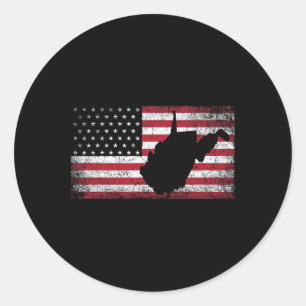 Adesivo Bandeira Americana No Dia 4 De Julho West Virginia