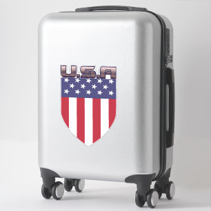 Adesivo Bandeira Americana Patriótica dos EUA