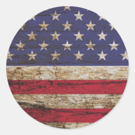 Adesivo Bandeira Americana Patriótica Estados Unidos