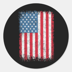 Adesivo Bandeira Americana Patriótica Para Homens Meninos