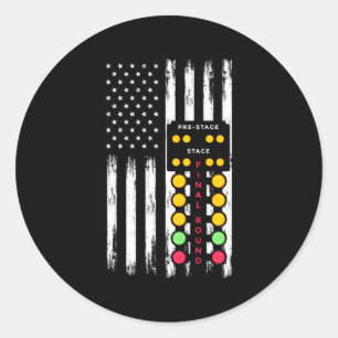 Adesivo Bandeira Americana Traça Autoguear D