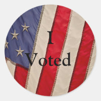 Bandeira Americana w/I Votada