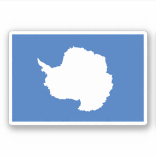 Adesivo Bandeira Antártica