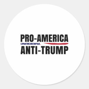 Adesivo Bandeira anti-Trump pró-América