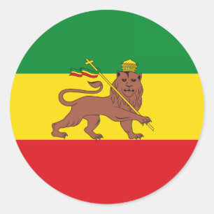 Adesivo Bandeira antiga da Etiópia