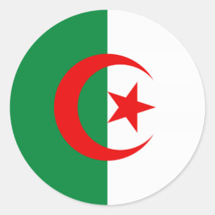Adesivo Bandeira argelino