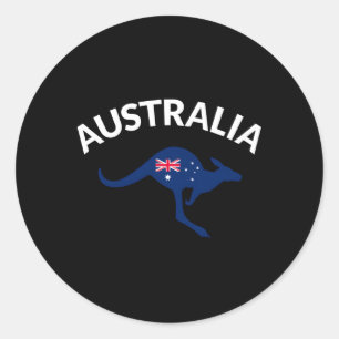 Adesivo Bandeira australiana Kangaroo Austrália