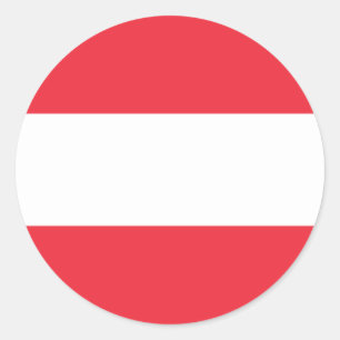 Adesivo Bandeira austríaca, Bandeira da Áustria