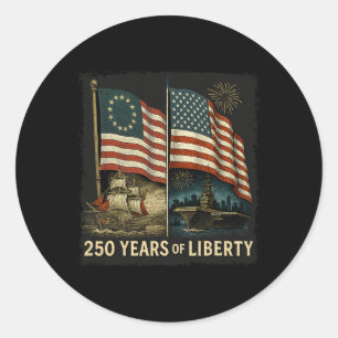Adesivo Bandeira Betsy Ross 250 Anos De Liberdade 250º Ani