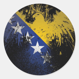 Adesivo Bandeira bosniana