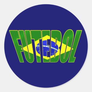 Adesivo Bandeira brasileira Futebol de Futebol Brasil