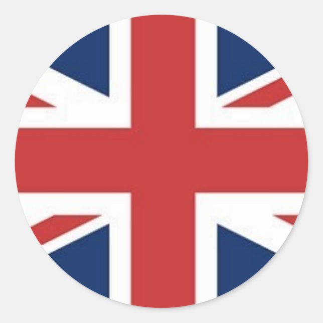 Adesivo Bandeira Britânica (Frente)