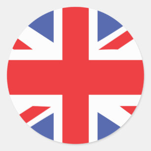 Adesivo bandeira britânica de Reino Unido