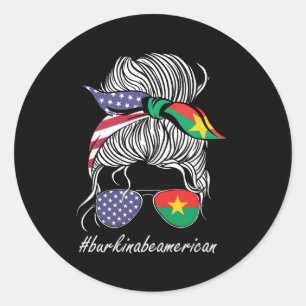 Adesivo Bandeira Burkina Faso Americana Burkina Faso