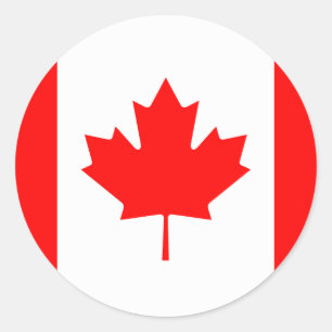 Adesivo Bandeira canadense