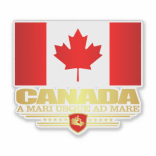 Adesivo Bandeira canadense