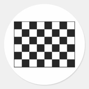 Adesivo Bandeira Checkered Chequered da auto competência