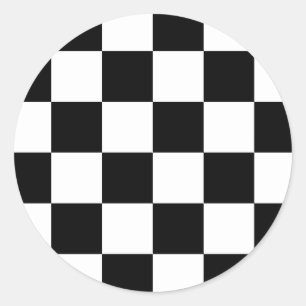 Adesivo Bandeira Chequered da auto competência